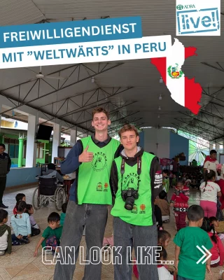 Maik und Leo leisten ihren Auslandsfreiwilligendienst in Puerto Maldonado, Peru, bei der Einsatzstelle "Caritas" und engagieren sich sowohl im sozialen als auch im ökologischen Bereich.
Sie unterstützen Caritas bei der Zusammenarbeit mit lokalen Communities, geflüchteten Menschen aber auch bei Pflanzaktionen oder der Kakaoernte. Dabei treffen sie auch immer wieder auf tierische Bewohner des Amazonas.🐍🐊

#Freiwilligendienst #Caritaspuertomaldonado #Peru #Amazonas #weltwärts #Erfahrungenfürsleben #Globaleslernen