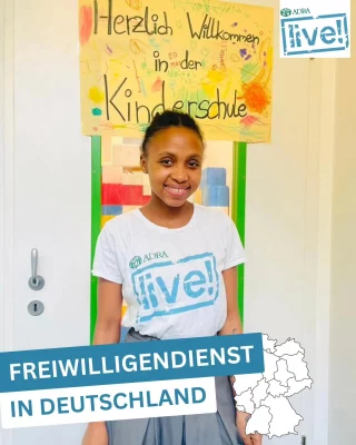 Unsere Süd-Nord Freiwillige Jermina ist seit August in Deutschland und leistet ihren @weltwaerts - Freiwilligendienst bei der freien Kinderschule in Frankfurt. 🙂💪🏽

Zu ihrer bisherigen Zeit hier sagt Jermina : " I feel great! It’s a big cultural and social  experience.  I am learning a lot and really enjoying it." 
Wir wünschen dir eine tolle restliche Zeit in Deutschalnd, bis es Ende Juli wieder zurück nach Mosambik geht. 

#freiwilligesinternationalesjahr #freiwilligendienst  #adra #weltwärts #globaleslernen