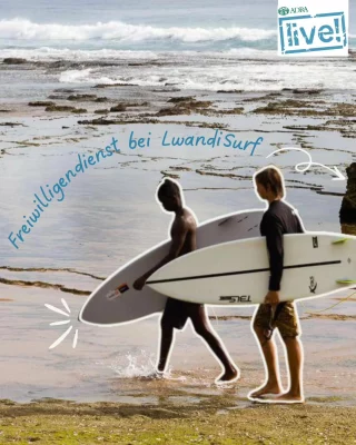 Carina und Anton dürfen seit September letzten Jahres das Team von @lwandisurf unterstützen. 
Als Freiwillige helfen die beiden überall aus , wo sie gerade gebraucht werden: beim Schwimmunterricht, bei Nachhilfestunden, im Büro oder auch beim Reparieren von Surfboards. 
In ihrer Freitzeit genießen die beiden die wunderschöne Natur und Mosambiks oder gehen selbst surfen. Genießt die letzten Monate eures Freiwilligendienstes. 🙂

Erfahre hier mehr über die tolle Arbeit von @lwandisurf 🏄‍♀️🌊🙌 

@weltwaerts 
@einjahrfreiwillig 
@adra_deutschland 

#auslandsfreiwilligendienst #Mosambik #globaleslernen #einjahrfreiwillig #horizonterweitern